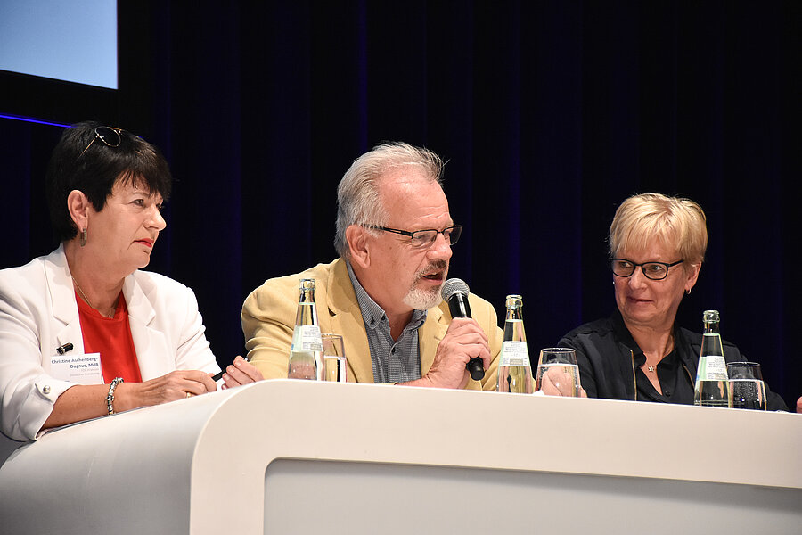 Christine Aschenberg-Dugnus (FDP), Harald Weinberg (Die Linke), Maria Klein-Schmeink (Bündnis 90/Die Grünen)
