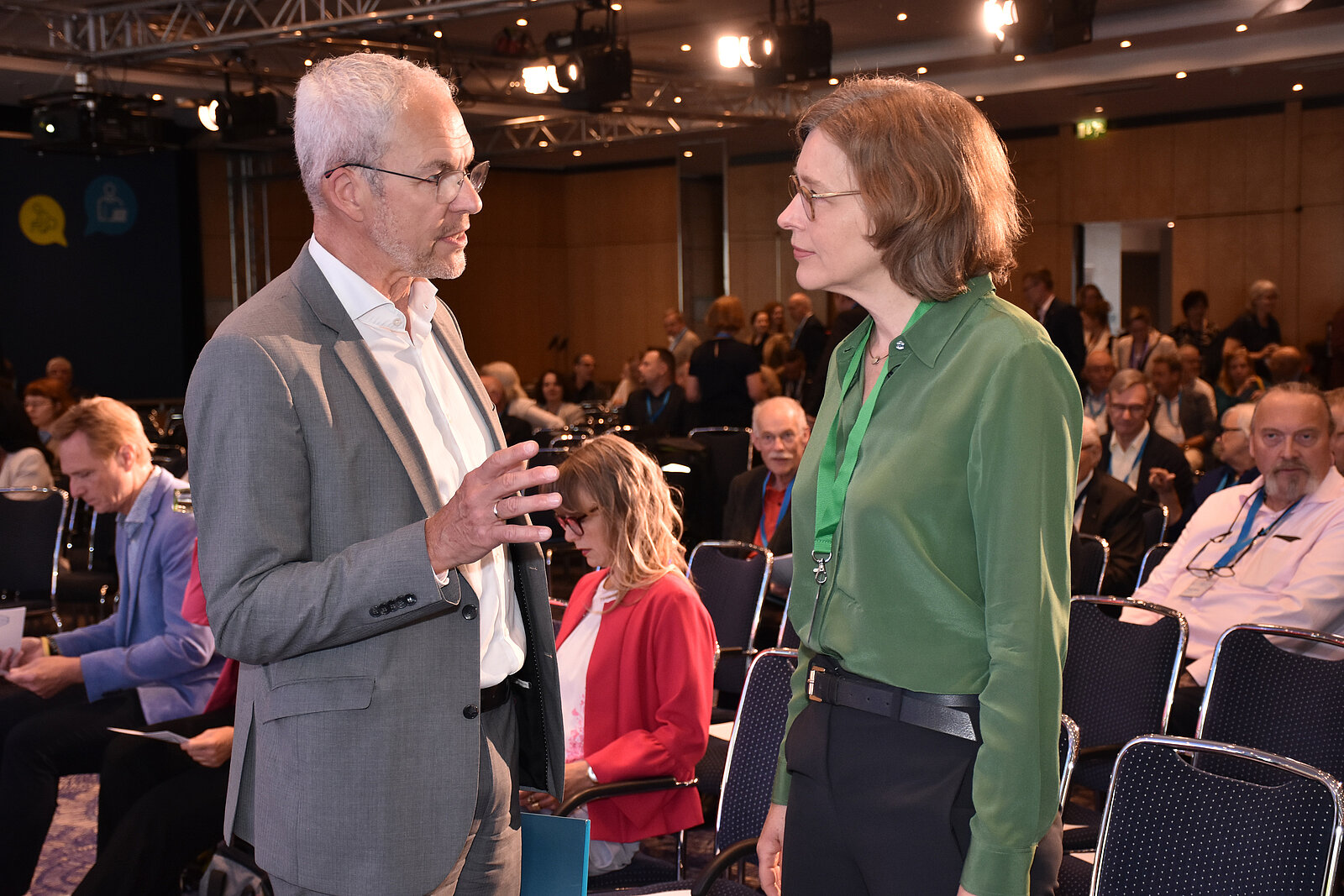 Großansicht: Dr. Stefan Gronemeyer, Ursula Gaedigk (Patientenbeauftragte von Berlin)